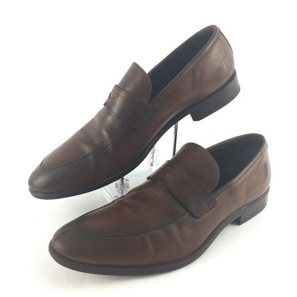Louie Sao Paolo Genuine Leather Penny Loafers
